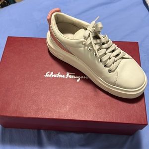 Salvatore Ferragamo women’s sneakers. Box and dust bag. Lightly worn.